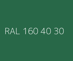 Couleur RAL 160 40 30 