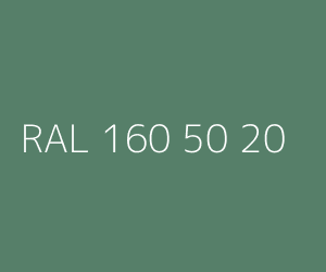 Couleur RAL 160 50 20 