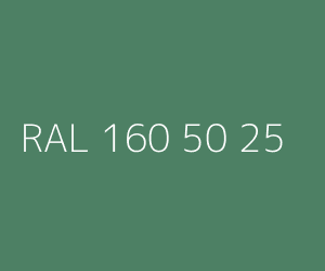 Couleur RAL 160 50 25 