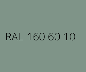 Couleur RAL 160 60 10 