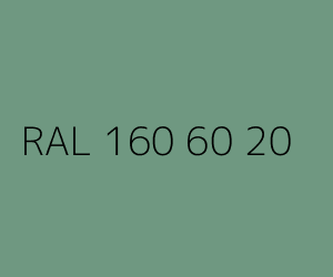 Couleur RAL 160 60 20 