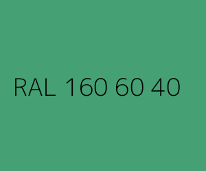 Couleur RAL 160 60 40 
