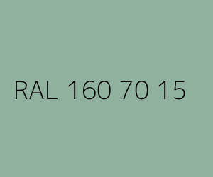 Couleur RAL 160 70 15 