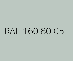 Couleur RAL 160 80 05 