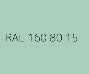 Couleur RAL 160 80 15 