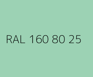 Couleur RAL 160 80 25 