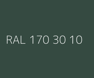 Couleur RAL 170 30 10 