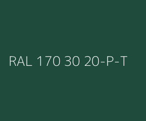 Couleur RAL 170 30 20-P-T 