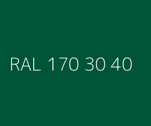 Couleur RAL 170 30 40 