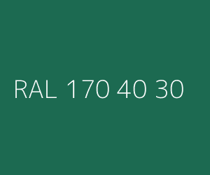 Couleur RAL 170 40 30 