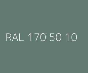 Couleur RAL 170 50 10 