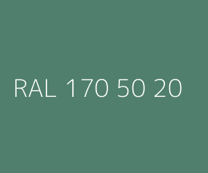 Couleur RAL 170 50 20 