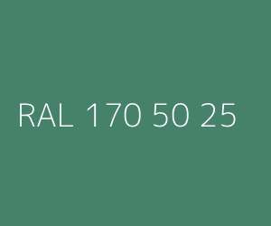 Couleur RAL 170 50 25 