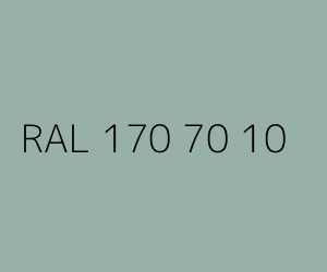Couleur RAL 170 70 10 