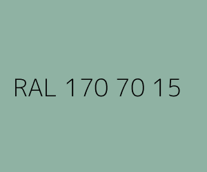Couleur RAL 170 70 15 