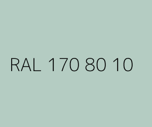 Couleur RAL 170 80 10 