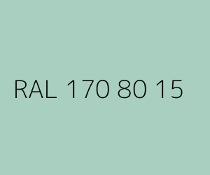 Couleur RAL 170 80 15 