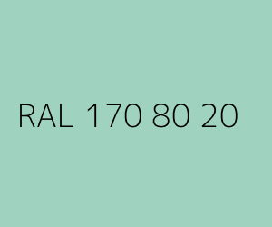 Couleur RAL 170 80 20 