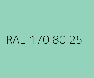 Couleur RAL 170 80 25 