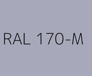 Couleur RAL 170-M 
