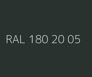 Couleur RAL 180 20 05 