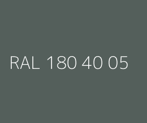 Couleur RAL 180 40 05 