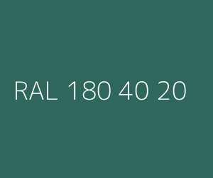 Couleur RAL 180 40 20 