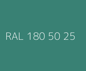 Couleur RAL 180 50 25 