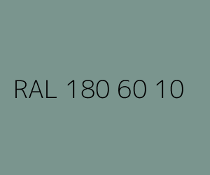 Couleur RAL 180 60 10 