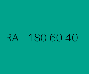 Couleur RAL 180 60 40 