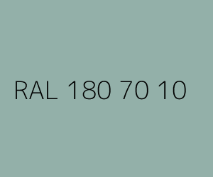 Couleur RAL 180 70 10 