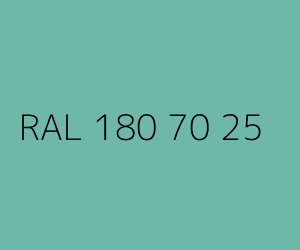 Couleur RAL 180 70 25 