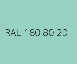 Couleur RAL 180 80 20 
