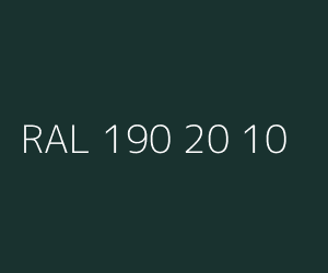 Couleur RAL 190 20 10 