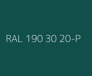 Couleur RAL 190 30 20-P 