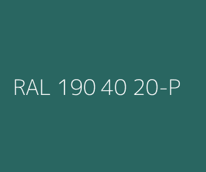 Couleur RAL 190 40 20-P 