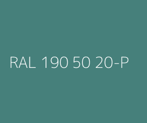 Couleur RAL 190 50 20-P 