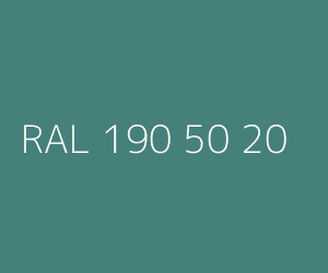 Couleur RAL 190 50 20 