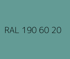 Couleur RAL 190 60 20 