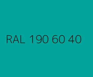 Couleur RAL 190 60 40 