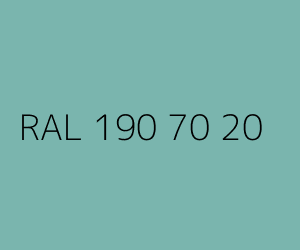 Couleur RAL 190 70 20 