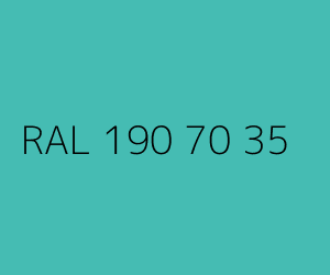 Couleur RAL 190 70 35 