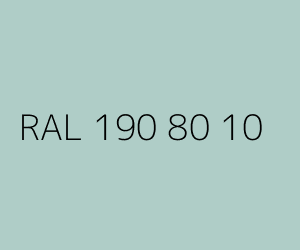 Couleur RAL 190 80 10 