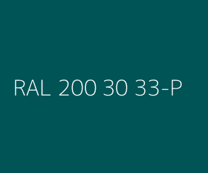 Couleur RAL 200 30 33-P 