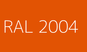 Couleur RAL 2004