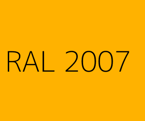 Couleur RAL 2007 ORANGé CLAIR BRILLANT