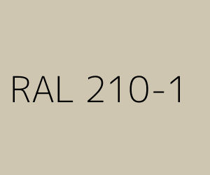 Couleur RAL 210-1 