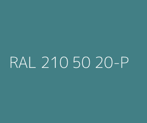 Couleur RAL 210 50 20-P 