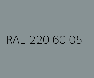 Couleur RAL 220 60 05 