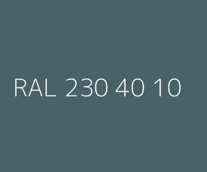 Couleur RAL 230 40 10 